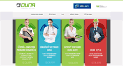 Desktop Screenshot of duna.cz