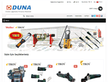 Tablet Screenshot of duna.com.tr