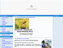 Tablet Screenshot of duna.pl